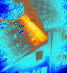 Inspection thermique par drone